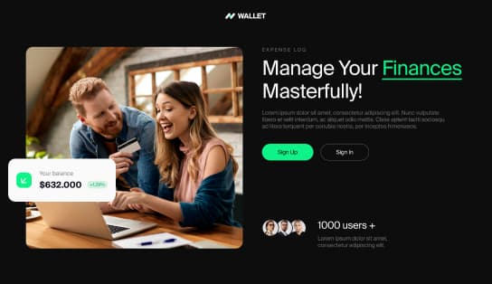 SmartWallet Finance Dashboard