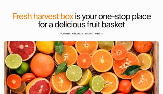 FreshHarvest Fruit Delivery Website
