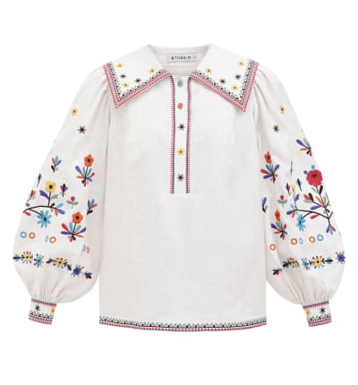 embroidered shirt