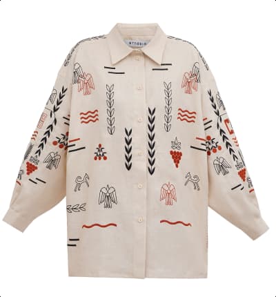 embroidered shirt