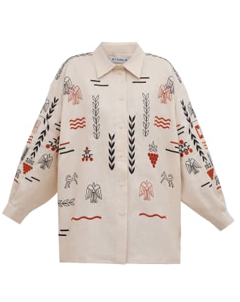 embroidered shirt