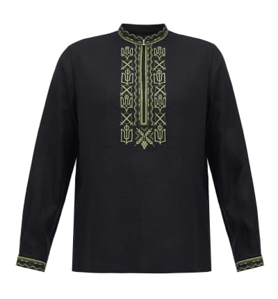 embroidered shirt