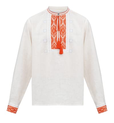 embroidered shirt