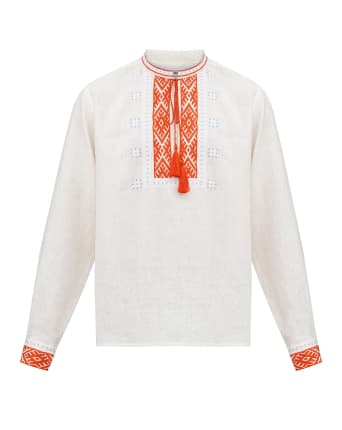 embroidered shirt
