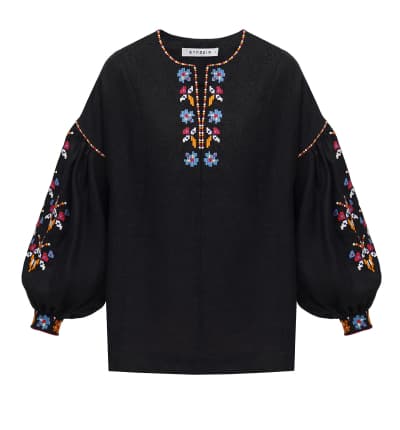 embroidered shirt